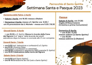 Pasqua 2023 Santo Spirito Perugia